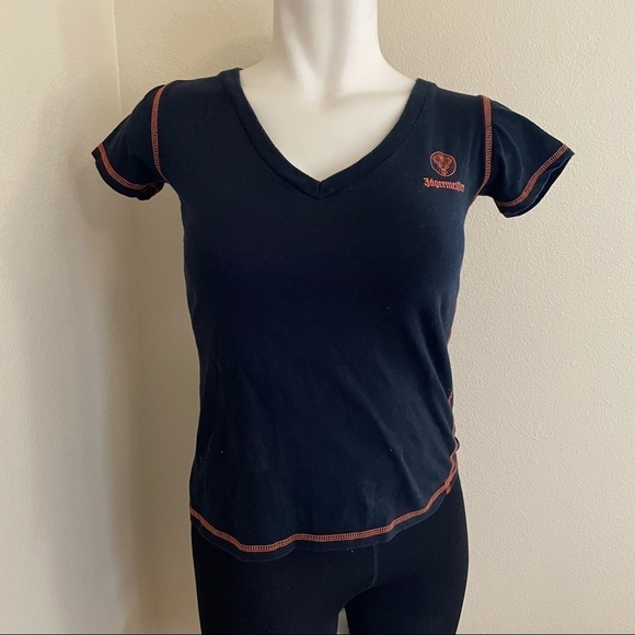Jagermeister graphic v neck branded tee sz.M/L - Picture 1 of 3